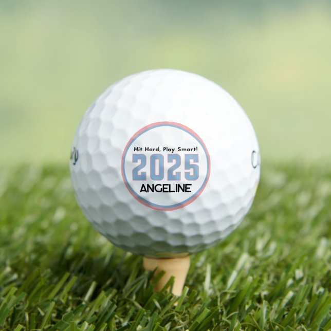 Bolas de golf personalizadas de Callaway 2025 (Camiseta in situ)