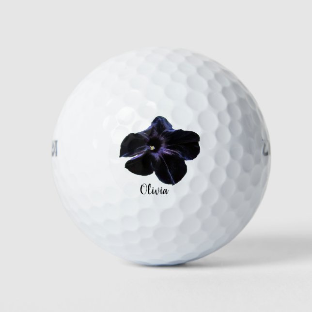 Bolas de golf personalizadas de Cat Petunia (Anverso)