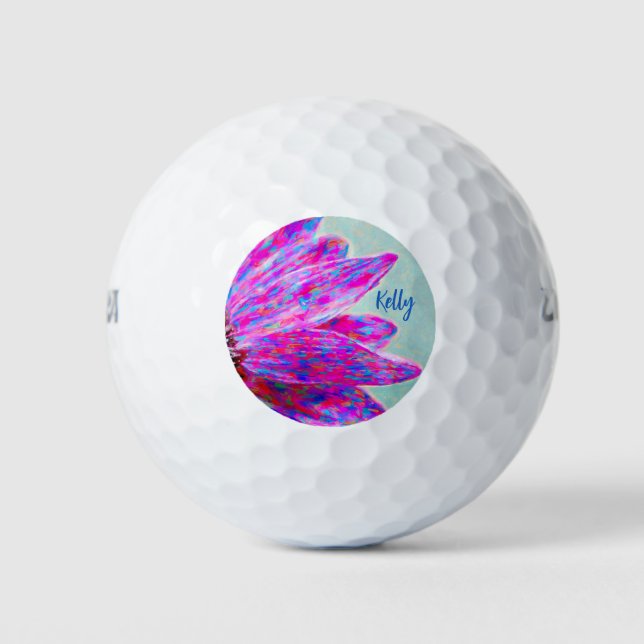 Bolas de golf personalizadas de color dispersas (Anverso)