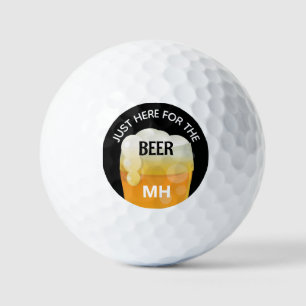 Bolas de golf personalizadas de la cerveza Funny B