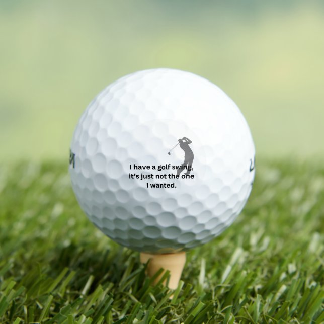 Bolas de golf personalizadas - Diseños únicos (Camiseta in situ)