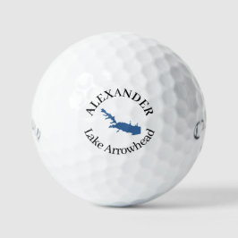Bolas de golf personalizadas en Lake Arrowhead
