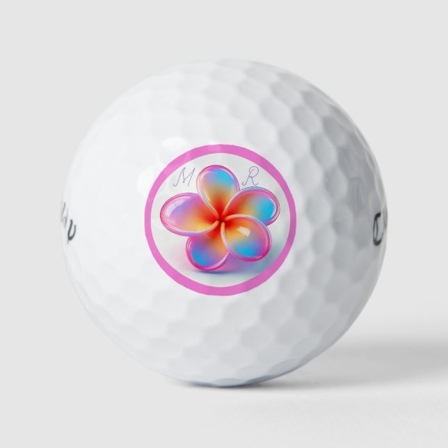 Bolas de golf personalizadas Frangipani Callaway (Anverso)