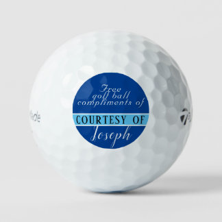 Bolas de golf personalizadas Gratuitas