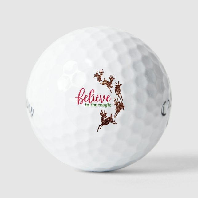 Bolas de golf personalizadas, Navidades de la marc (Anverso)