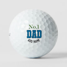 Bolas de golf Personalizadas No.1 Dad Titleist Pro