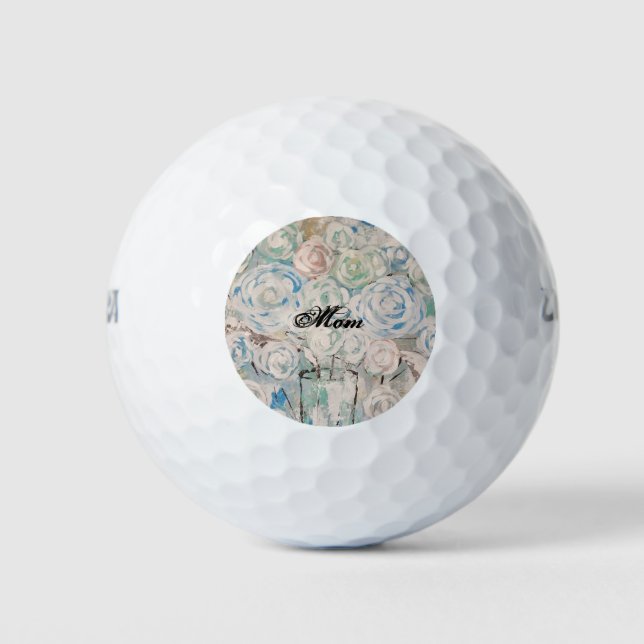 Bolas de golf personalizadas para ella. (Anverso)
