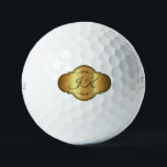 Bolas de golf personalizadas Titleist Pro V1<br><div class="desc">Cambie fácilmente las iniciales de la plantilla de diseño para personalizarlas. Esto hace un gran regalo para el golfista. En paquetes de tres o doce. Mejore su rendimiento total y dispare las puntuaciones más bajas con la bola de golf Titleist Pro V1. Esta bola está diseñada de manera experta para...</div>