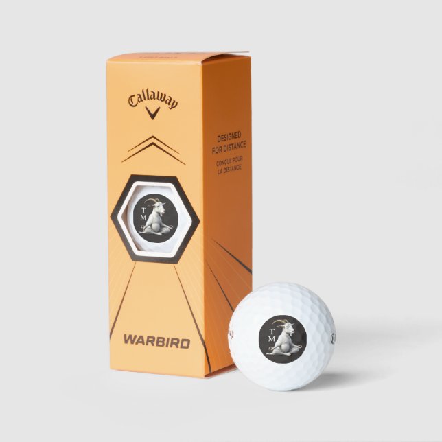 Bolas de golf personalizadas Zen Goat Callaway (Embalaje)