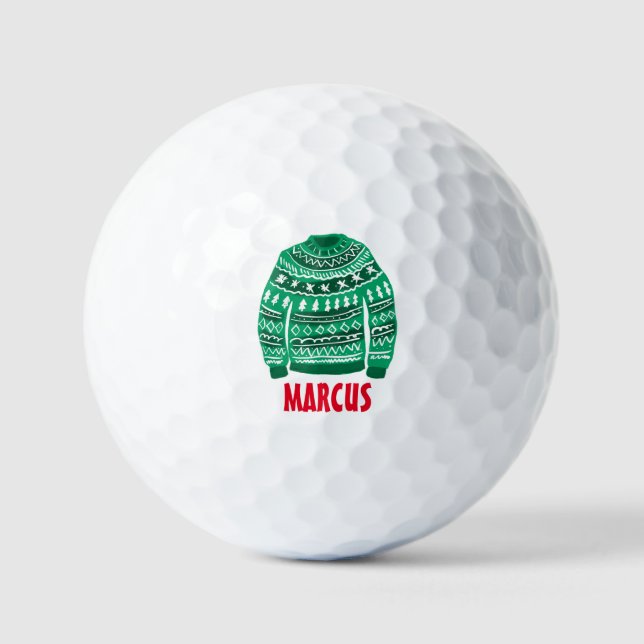 Bolas de golf personalizados con el logo del suéte (Anverso)