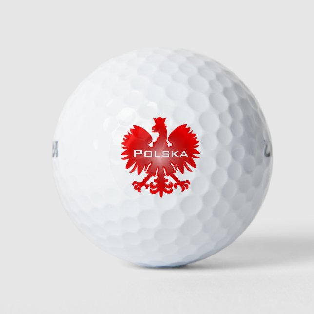 Bolas de golf Polska Eagle (Anverso)