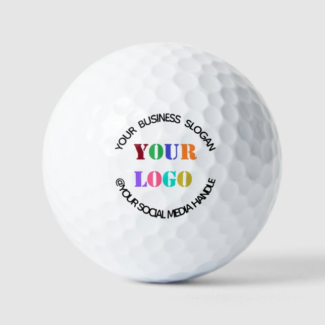 Bolas de golf promocionales de personalizado Busin (Anverso)