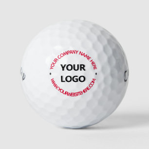Bolas de golf promocionales de tu logotipo comerci