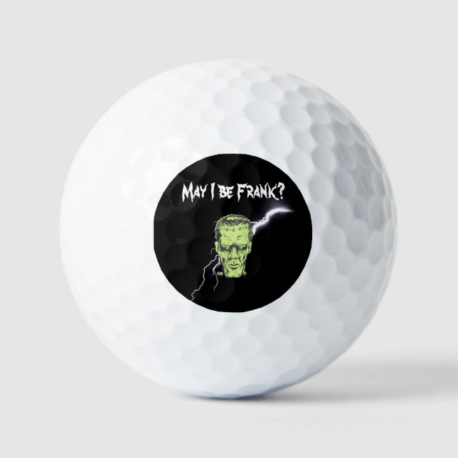 Bolas de golf, puedo ser Frank, Frankenstein (Anverso)