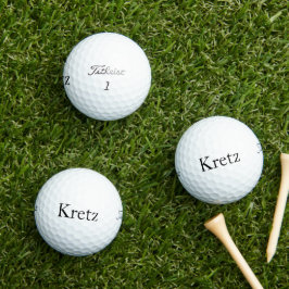 Bolas de golf simples personalizadas