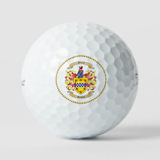 Bolas de golf Stuart Family Coat of Arms