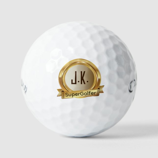 Bolas de golf súper blandas personalizadas para Ca (Anverso)