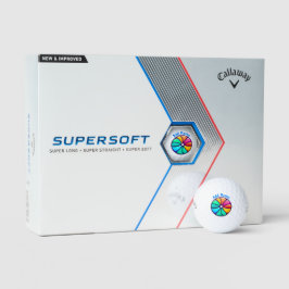 Bolas de golf súper blandas personalizadas para Ca