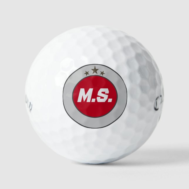 Bolas de golf súper blandas personalizadas para Ca (Anverso)