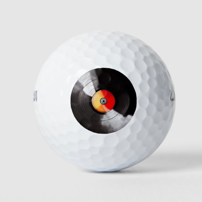 Bolas de golf Vinyl Record (Anverso)