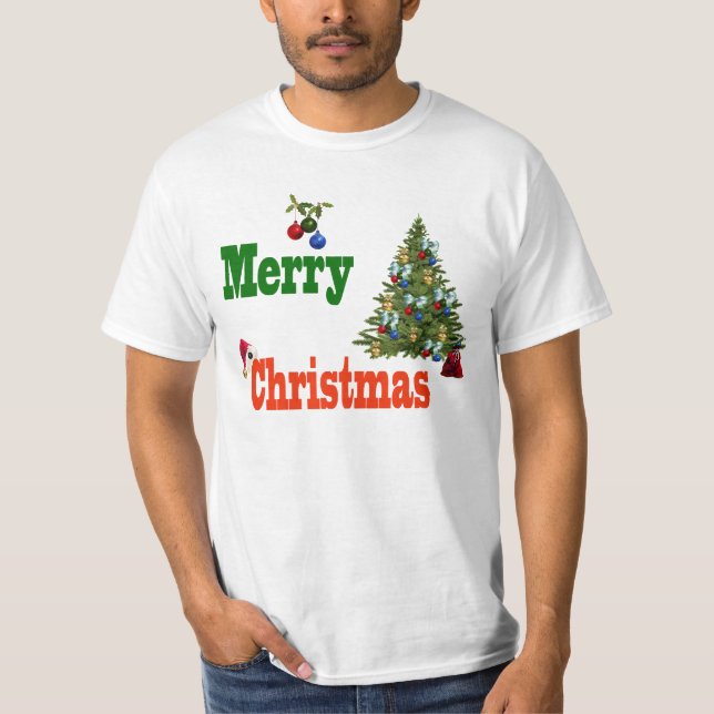 Bolas de hierba, camiseta para Navidades (Anverso)