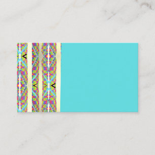 Bolas de joyería barba coloridas tarjetas de negoc