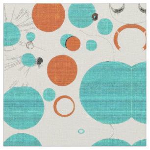 Bolas de lana de medio siglo Tela moderna