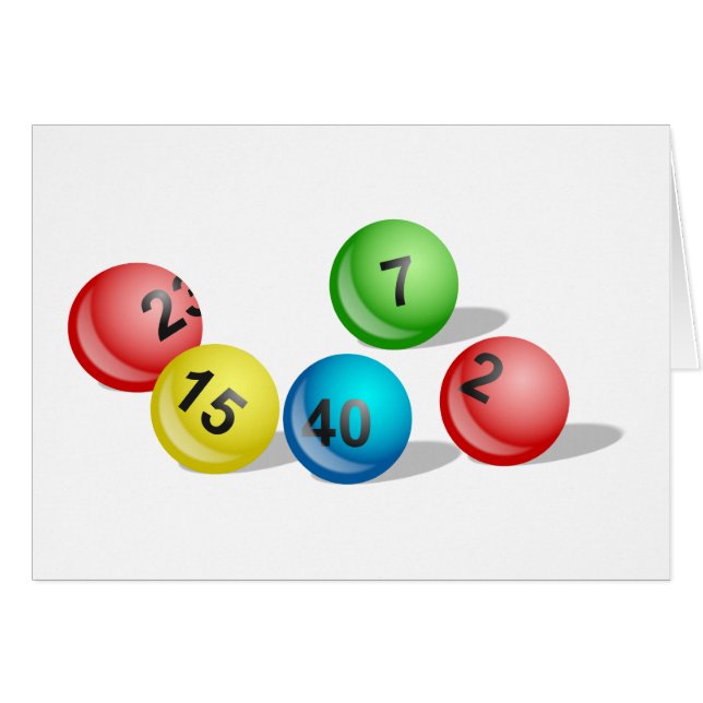Bolas de lotería (Anverso (Horizontal))