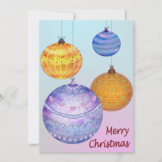 Bolas de navidad (Anverso)