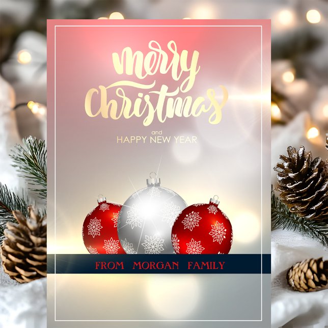 Bolas de Navidad Elegantes (Subido por el creador)