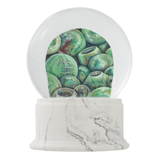 Bolas de Navidades verdes (Anverso)