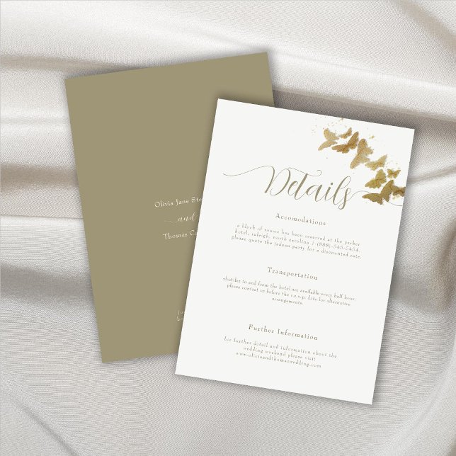 Bolas de oro Elegante Tarjeta de Gabinete de Boda (Subido por el creador)