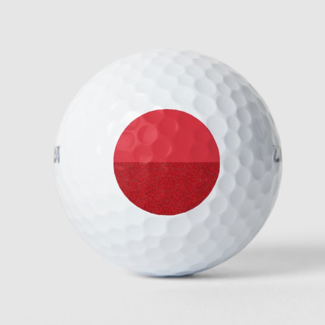 Bolas de Personalizado de golf de media textura ro (Anverso)