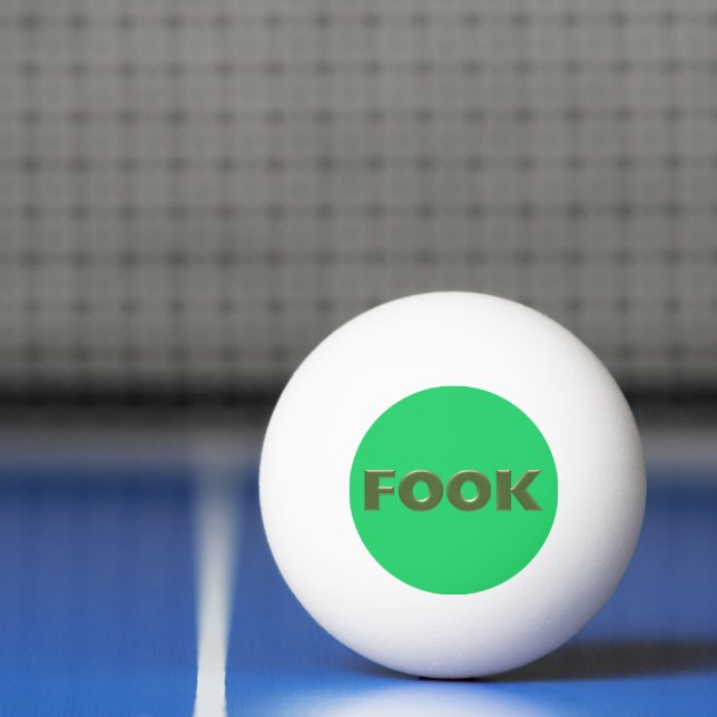 Bolas de ping pong de 3 estrellas verde fook (Neto)