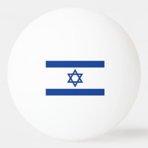 Bolas de ping-pong de la bandera de Israel para