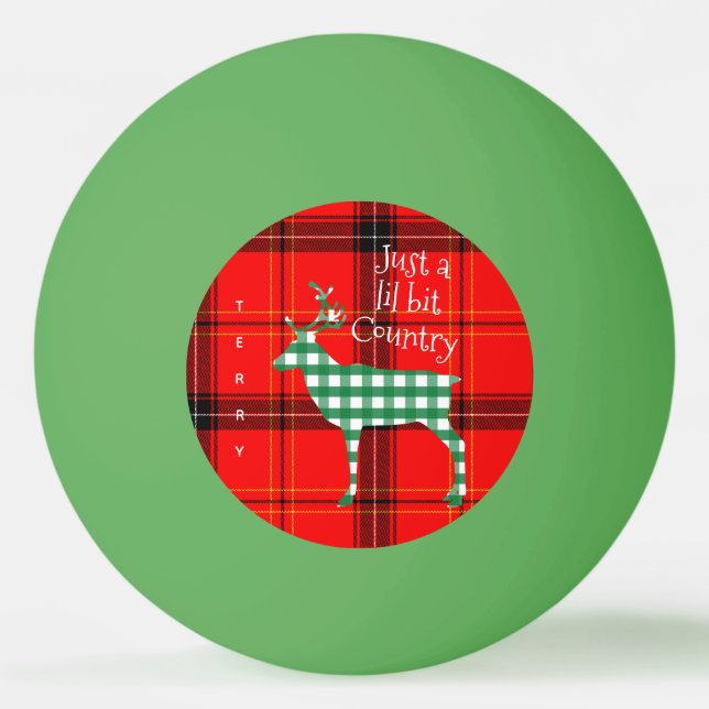 BOLAS DE PING-PONG DEL NAVIDAD (Anverso)