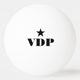 Bolas de ping pong en monograma personalizadas