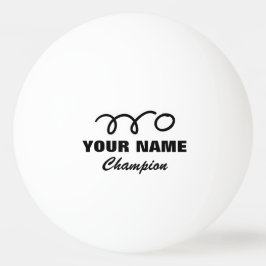 Bolas de ping pong personalizadas para el juego de