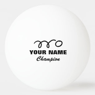 Bolas de ping pong personalizadas para el juego de