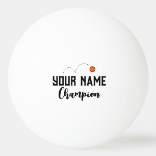 Bolas de ping pong personalizadas para juego de te