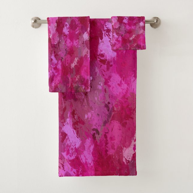 Bolas de pintura rosada (In situ)