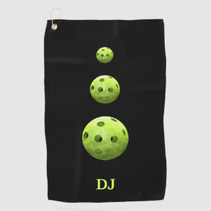 Bolas de pollo Iniciales verdes Toallas sudorosas