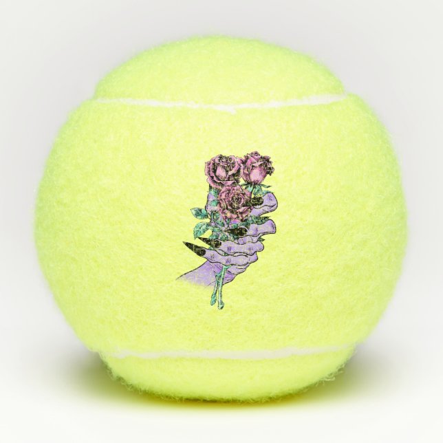 Bolas de tenis de Bouquet gótico (Anverso)