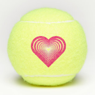 Bolas de tenis de Love Hearts
