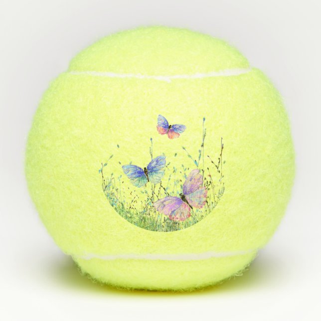 Bolas de tenis de mariposas voladoras (Anverso)