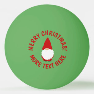 Bolas de tenis de mesa ping pong gnomo divertidas