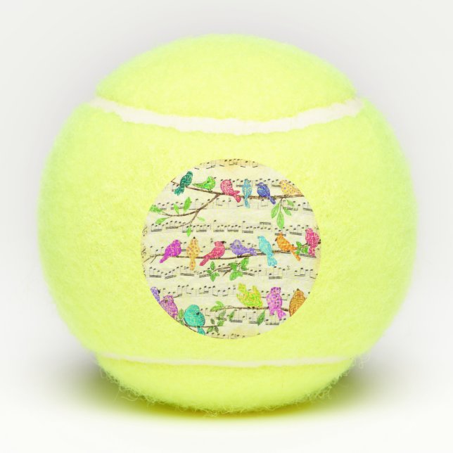 Bolas de tenis de pájaro (Reverso)