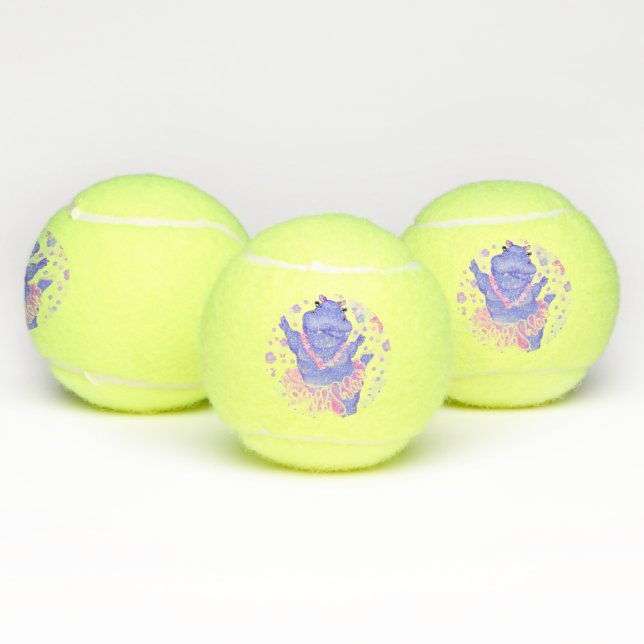 Bolas de tenis de Prima Ballerina Hippo (Múltiples)