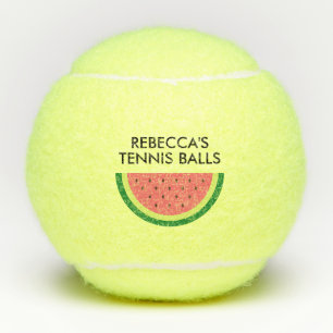 Bolas de tenis personalizadas con el logo del mel