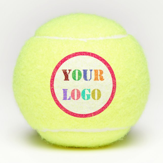 Bolas de tenis personalizadas con logotipo de pers (Anverso)